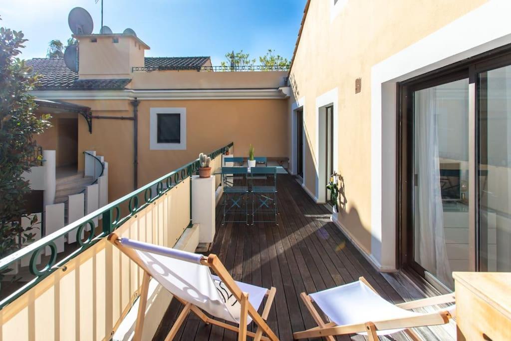 #11 Alex Suite Terrace Parking Ac 2 Bdr 5Mins To Sea Сен-Жан-Кап-Фера Екстериор снимка